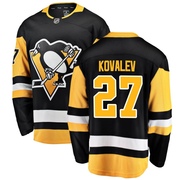 Alex Kovalev Pittsburgh Penguins Fanatics Branded Men's Breakaway Home Jersey - Black