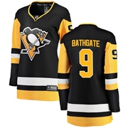 Andy Bathgate Pittsburgh Penguins Fanatics Branded Women's Breakaway Home Jersey - Black