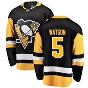 Bryan Watson Pittsburgh Penguins Fanatics Branded Youth Breakaway Home Jersey - Black