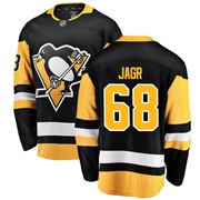 Jaromir Jagr Pittsburgh Penguins Fanatics Branded Men's Breakaway Home Jersey - Black