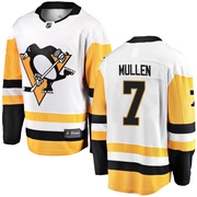 Joe Mullen Pittsburgh Penguins Fanatics Branded Youth Breakaway Away Jersey - White