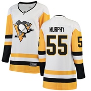 Larry Murphy Pittsburgh Penguins Fanatics Branded Women's Breakaway Away Jersey - White