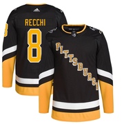 Mark Recchi Pittsburgh Penguins Adidas Men's Authentic 2021/22 Alternate Primegreen Pro Player Jersey - Black