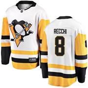 Mark Recchi Pittsburgh Penguins Fanatics Branded Men's Breakaway Away Jersey - White
