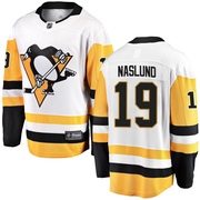 Markus Naslund Pittsburgh Penguins Fanatics Branded Men's Breakaway Away Jersey - White