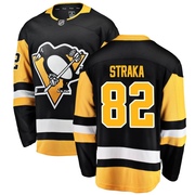 Martin Straka Pittsburgh Penguins Fanatics Branded Men's Breakaway Home Jersey - Black