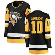 Pierre Larouche Pittsburgh Penguins Fanatics Branded Women's Breakaway Home Jersey - Black