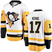 Rick Kehoe Pittsburgh Penguins Fanatics Branded Youth Breakaway Away Jersey - White