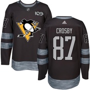 Sidney Crosby Pittsburgh Penguins Men's Authentic 1917-2017 100th Anniversary Jersey - Black